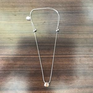 Alex and Ani amber jewel Energy necklace